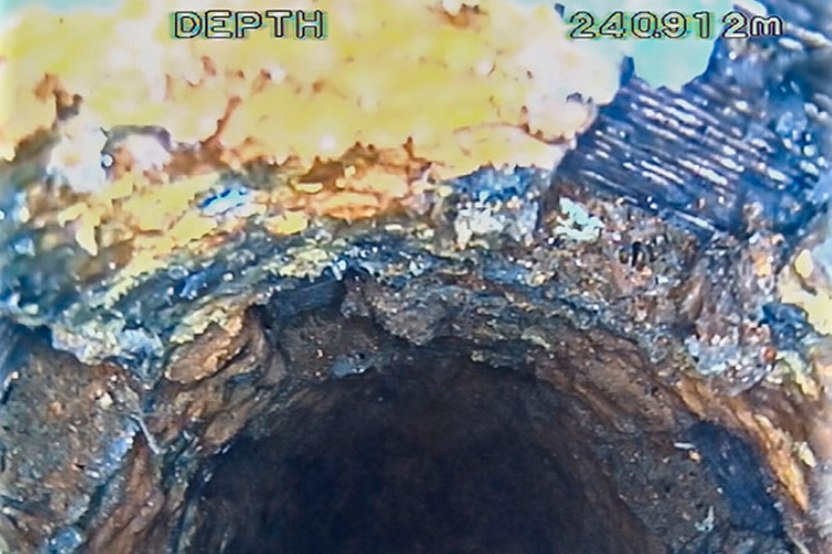 Snimanje bunara podvodnom kamerom